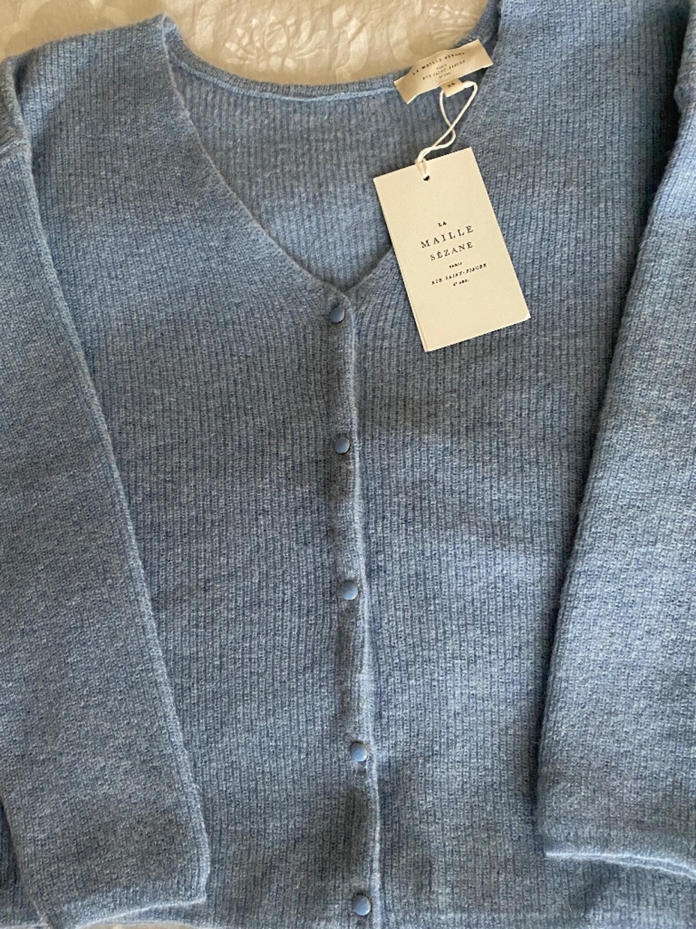 Sezane Barry 'Bleu Nuage' NWT